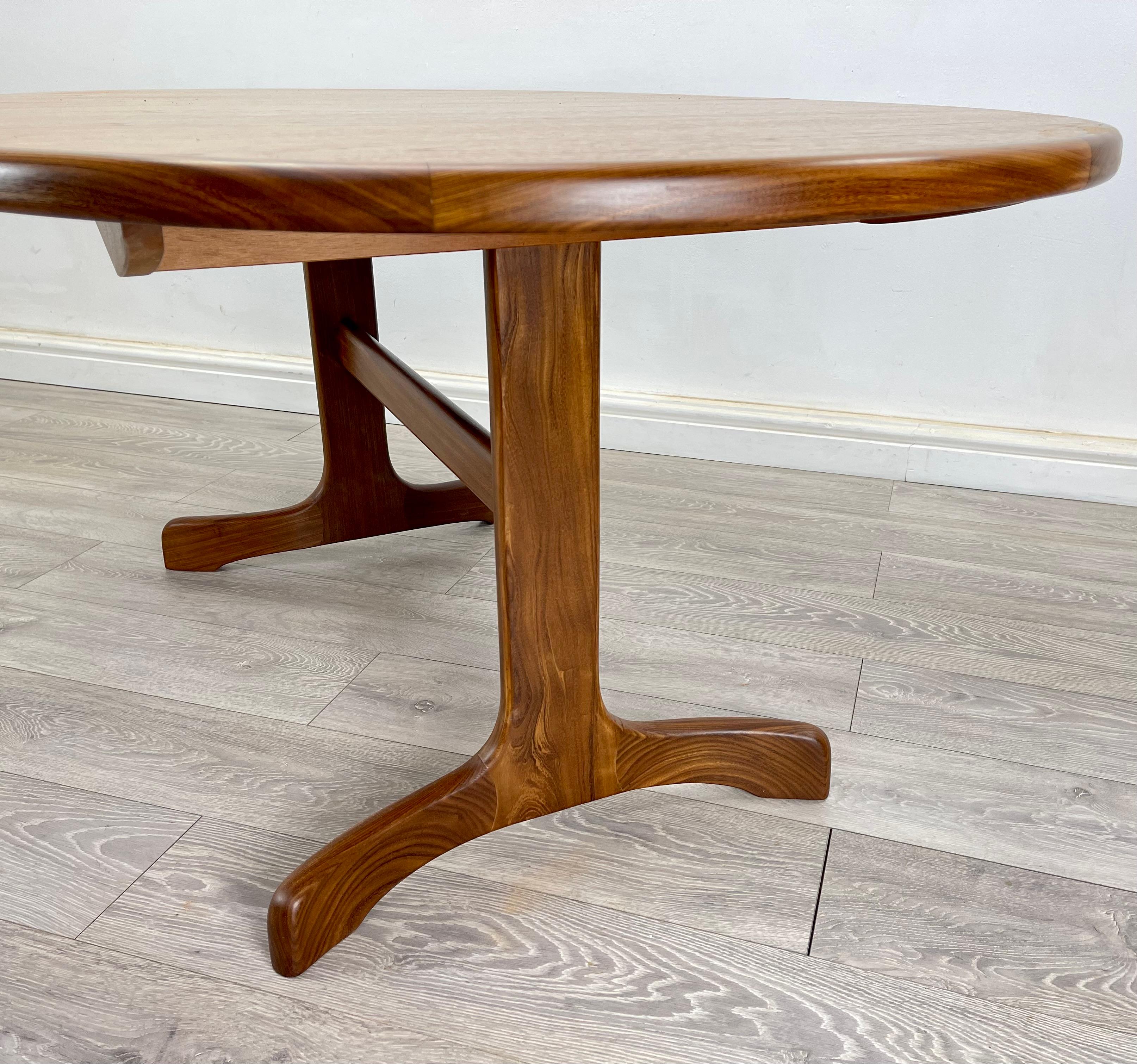 British Midcentury G Plan Teak Dining Table