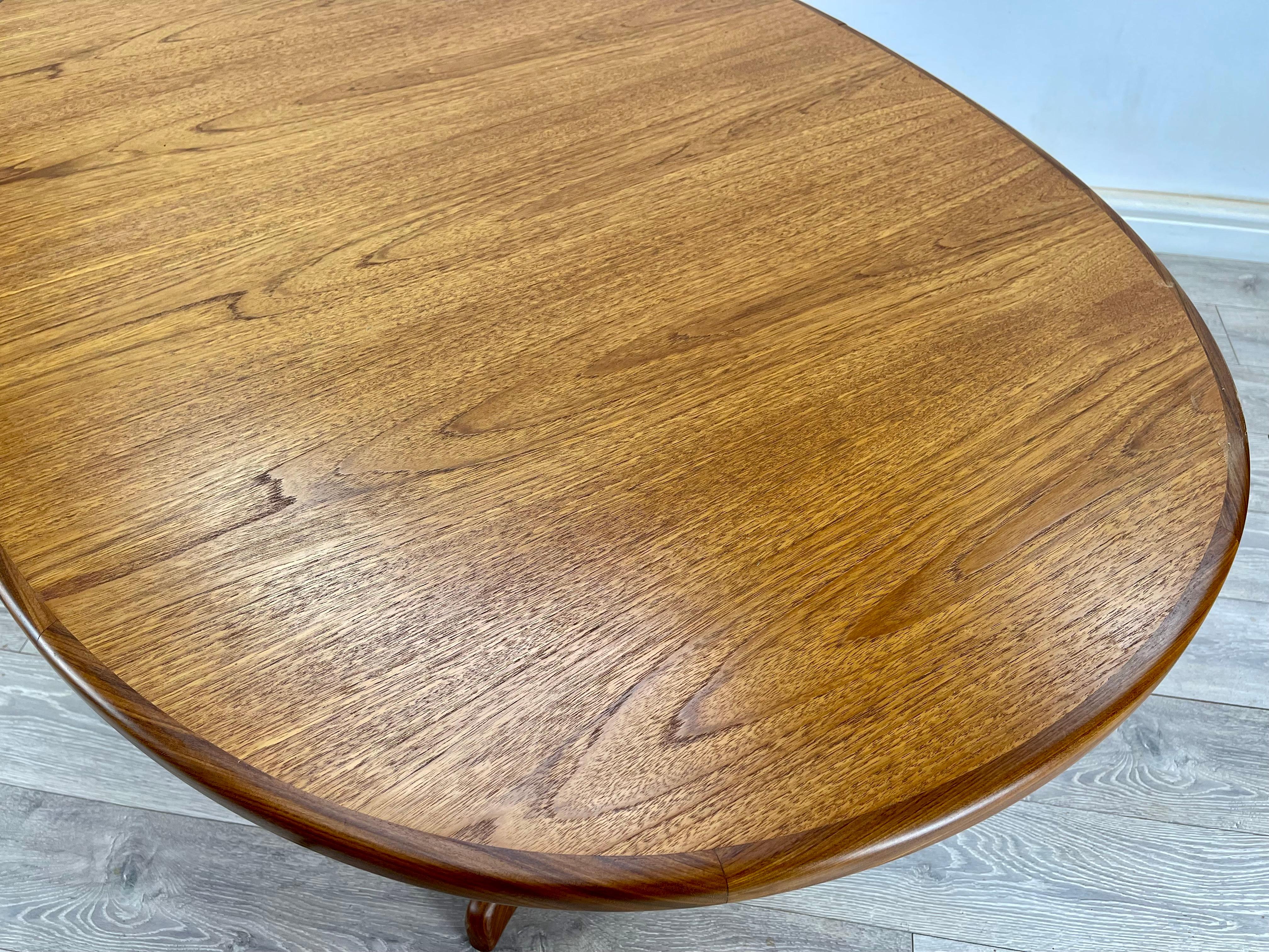 20th Century Midcentury G Plan Teak Dining Table