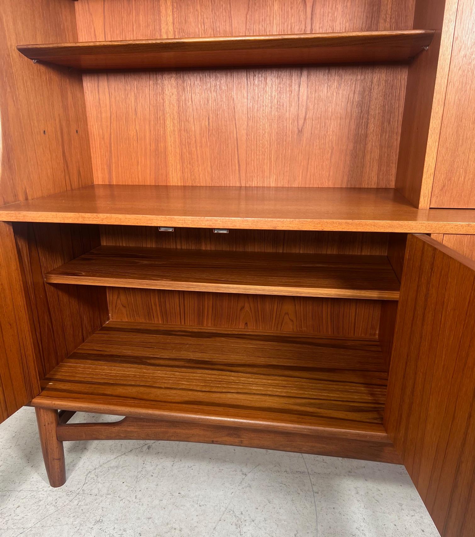 Mid Century G Plan Teak Highboard Credenza Server With Secretary Bar 7