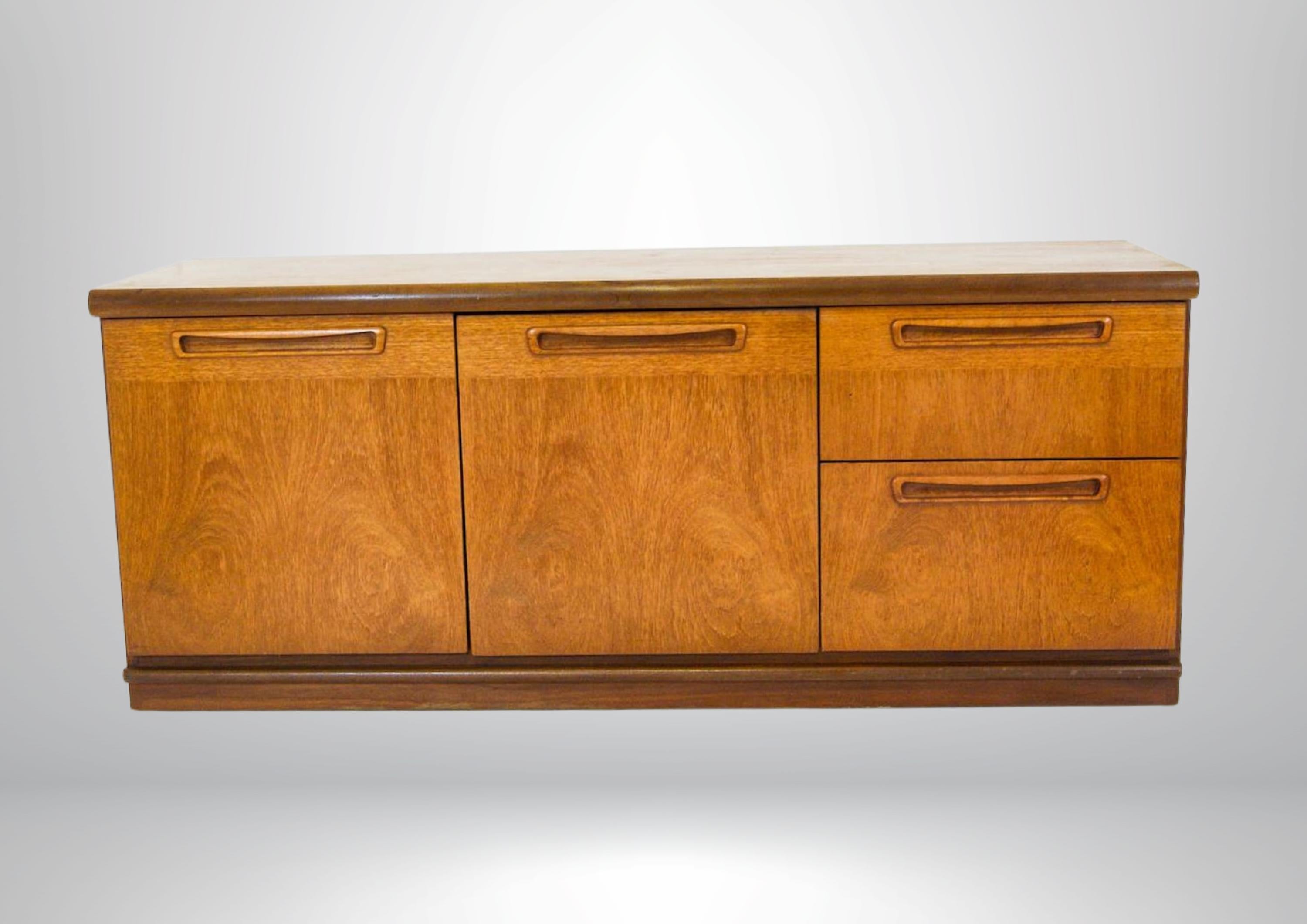 Mid-Century Modern Mid-Century G Plan Teak Sideboard Small Cabinet For Sale