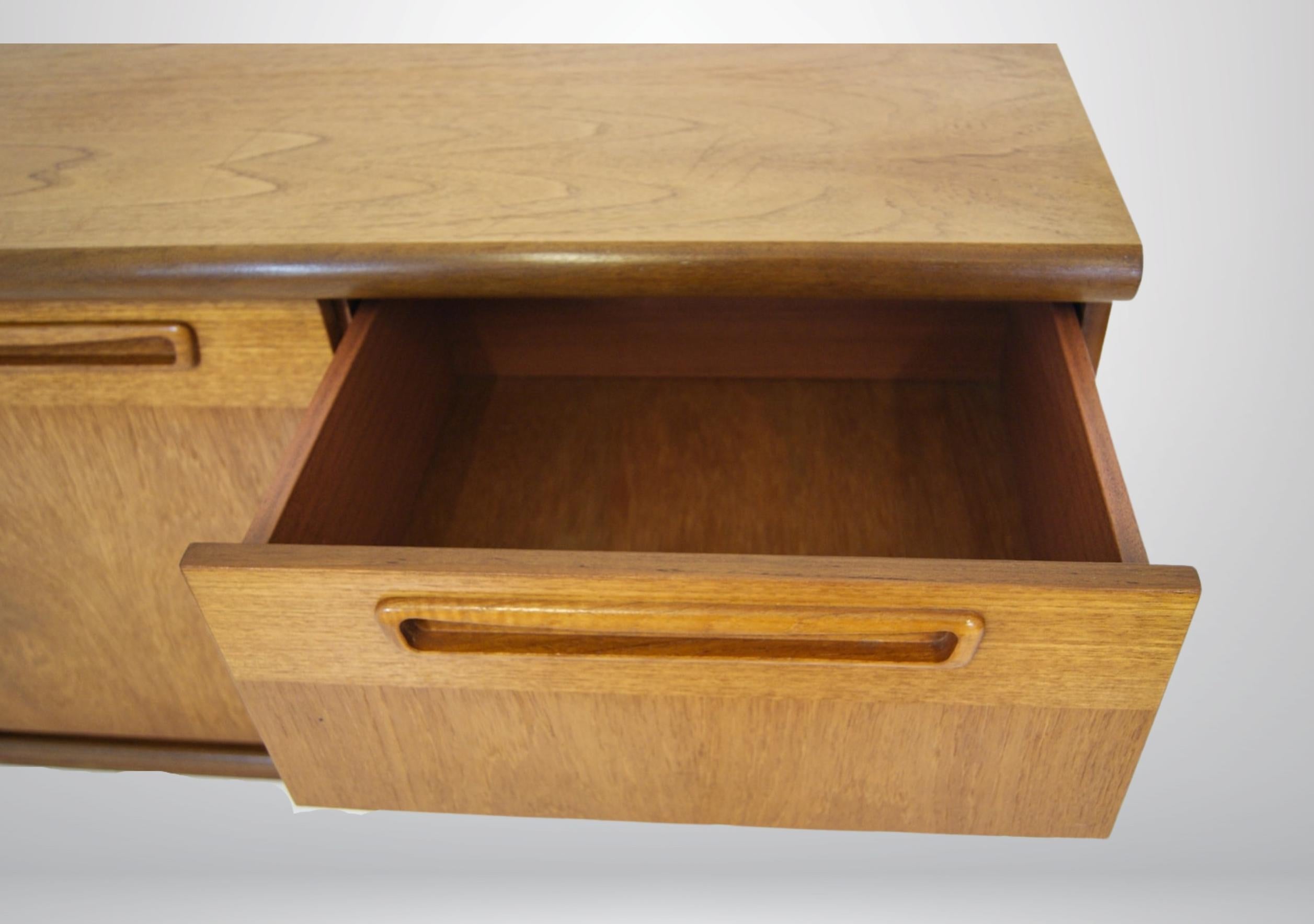 British Mid-Century G Plan Teak Sideboard Small Cabinet For Sale