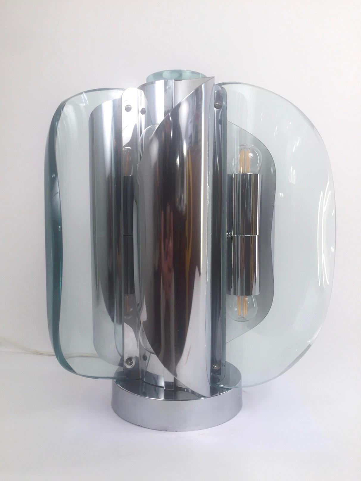 Mid-20th Century Mid-Century Gaetano Sciolari Table Lamp, 1960 For Sale