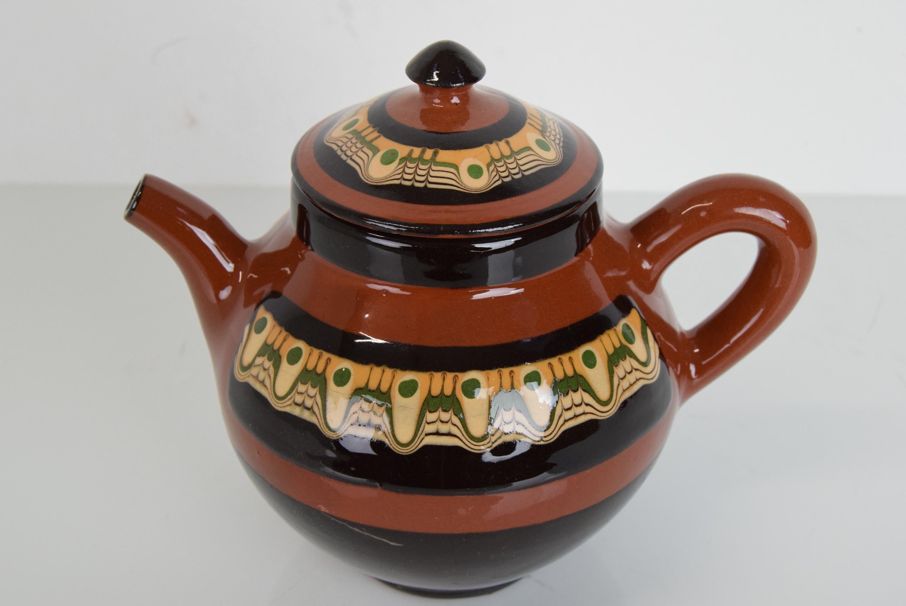 hand painted made in czechoslovakia