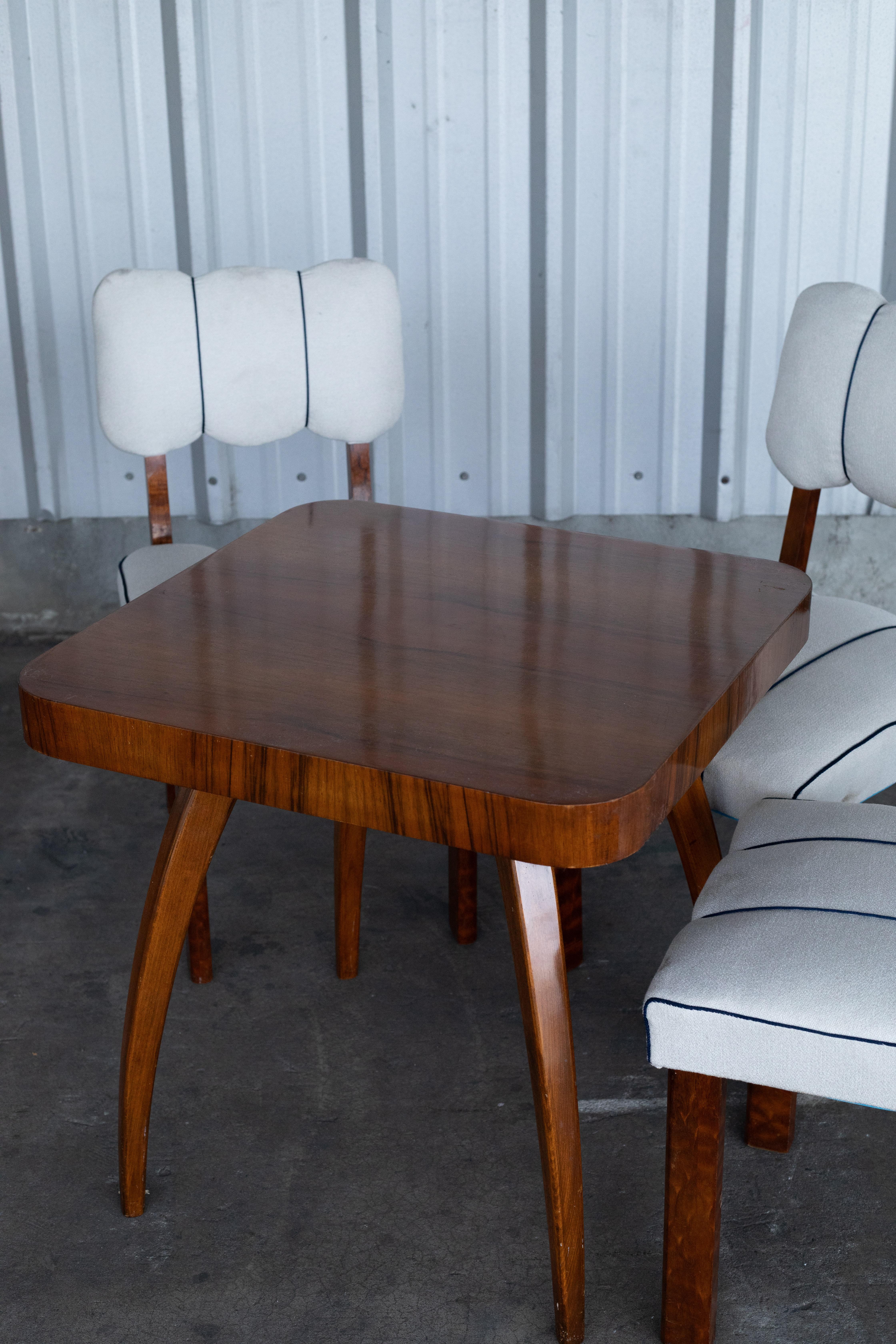 Mid-Century Modern Mid-Century Game Table Set For Sale