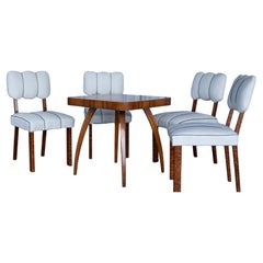 Mid-Century Game Table Set