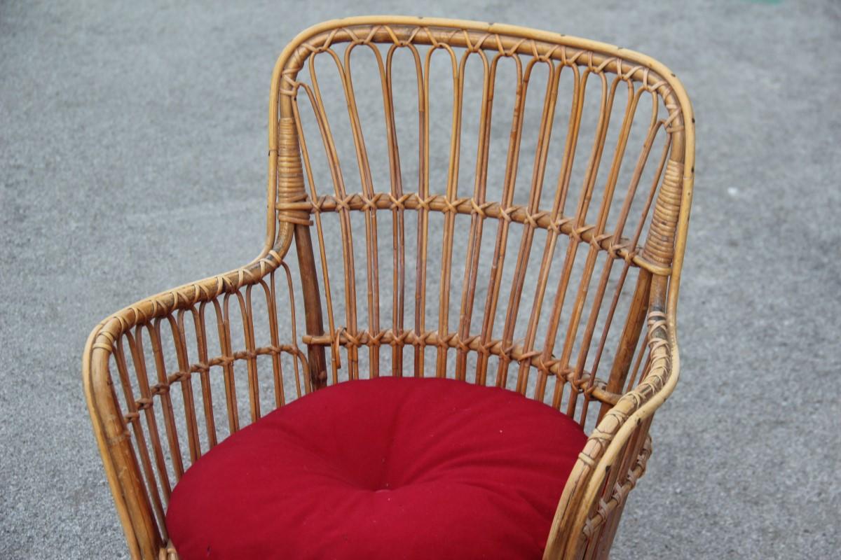 bonacina rattan chair