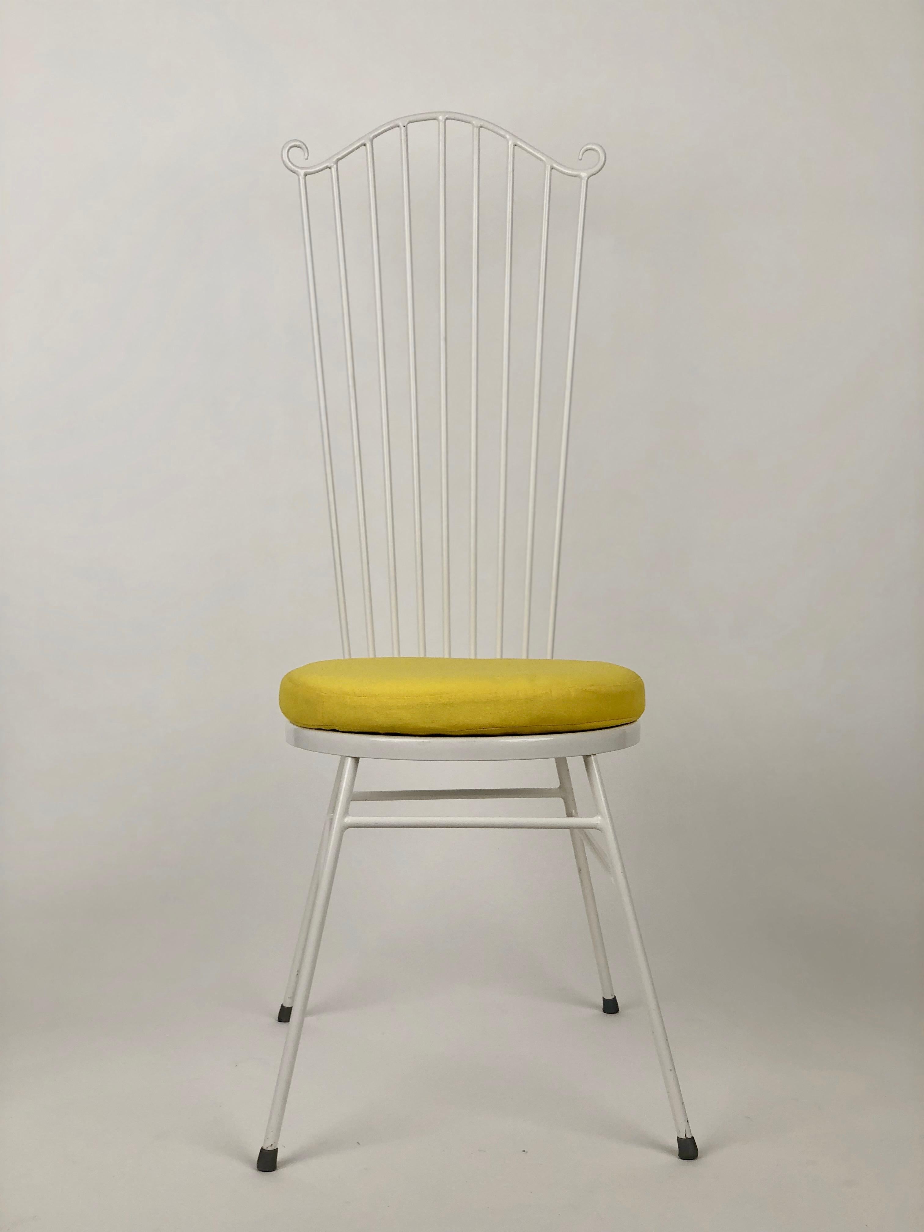 20th Century Mid Century Garden Chair with Pillow, Austria For Sale