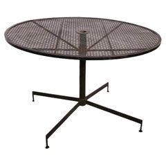 Mid Century Garden Patio Poolside Cafe Dining Table after McCobb