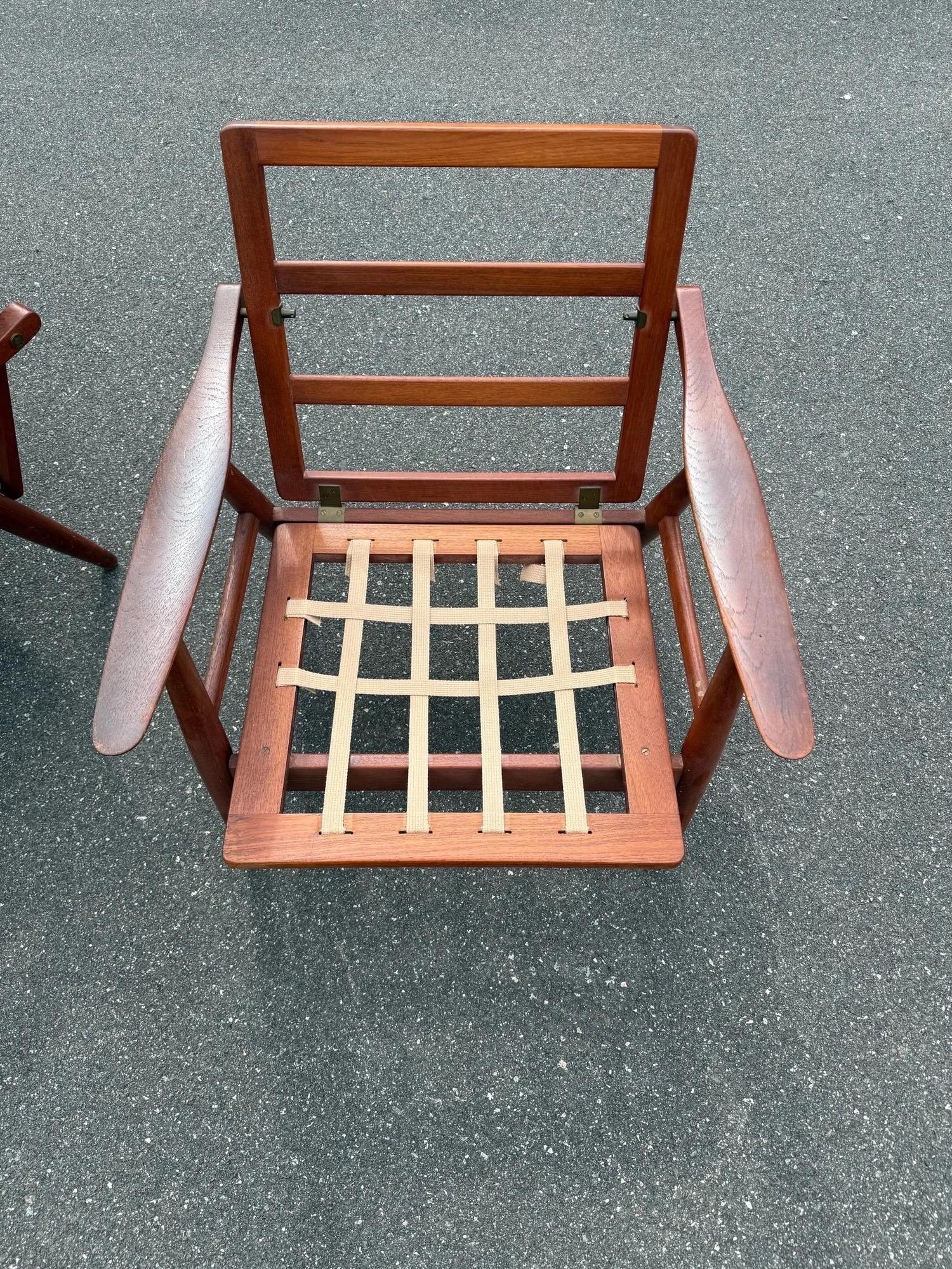 GE-270 Loungesessel aus der Jahrhundertmitte von Hans J. Wegner für Getama im Angebot 3