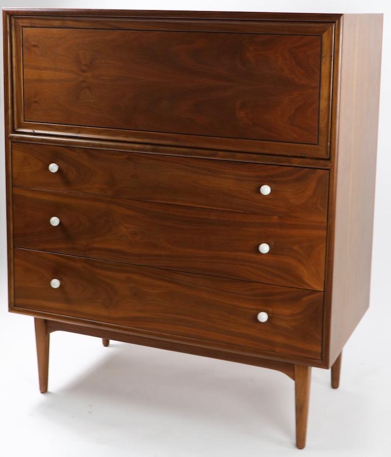 American Mid Century Gentleman's Chest by Kipp Stewart for Drexel