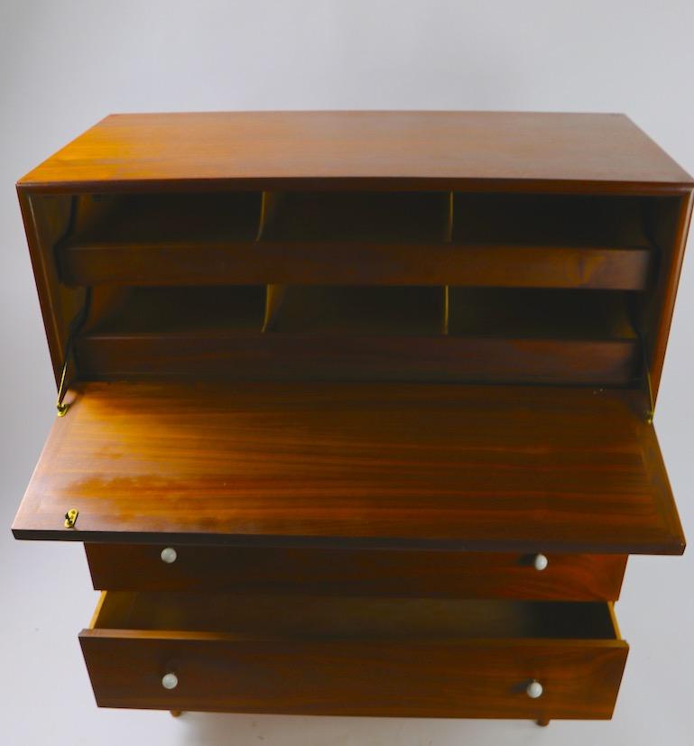 20th Century Mid Century Gentleman's Chest by Kipp Stewart for Drexel