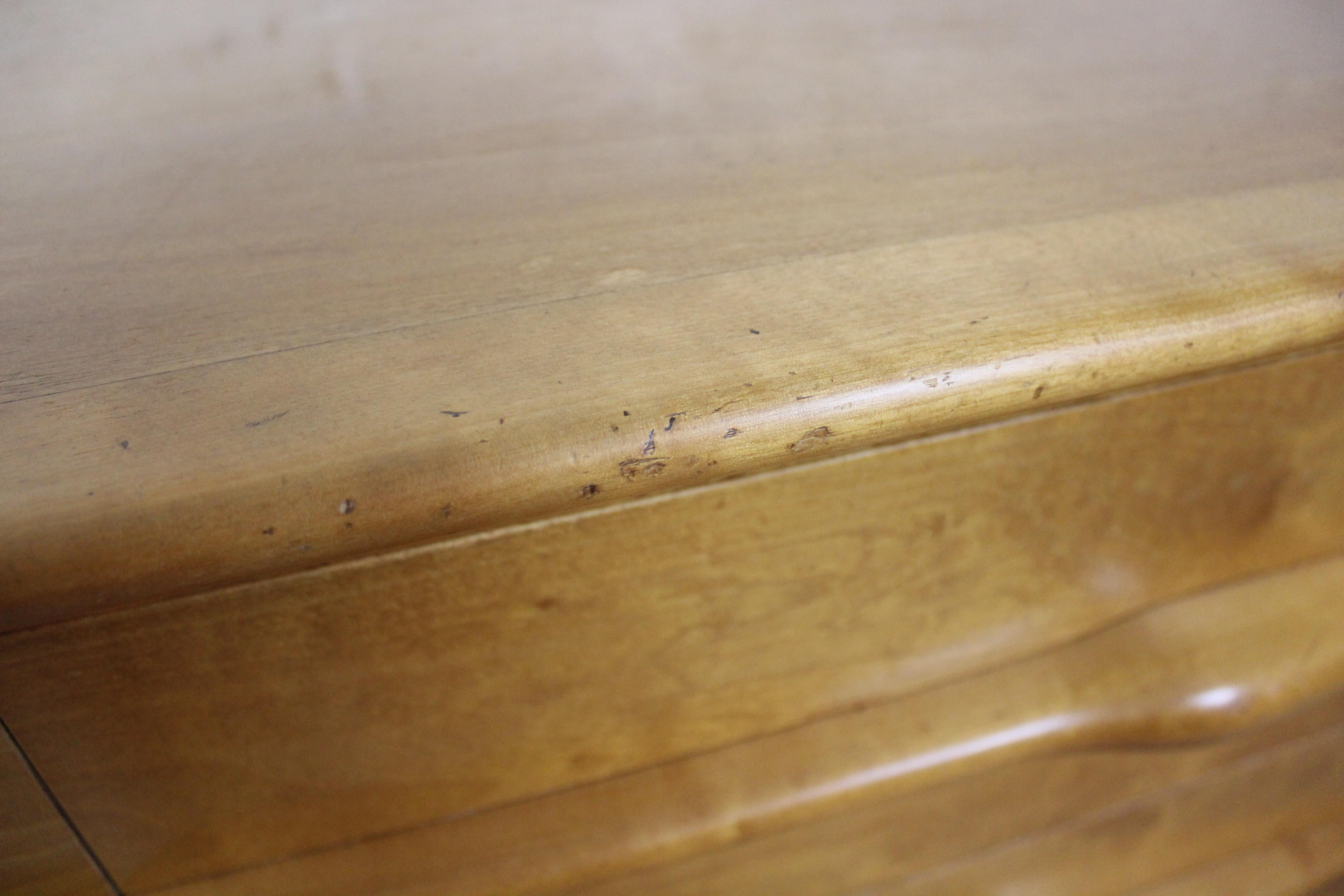 Mid-Century Geometric Birch Dresser by Edmond Spence For Sale 6