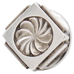 Mid-Century Georg Jensen Sterling Silver Tie Tack or Lapel Pin No. 59