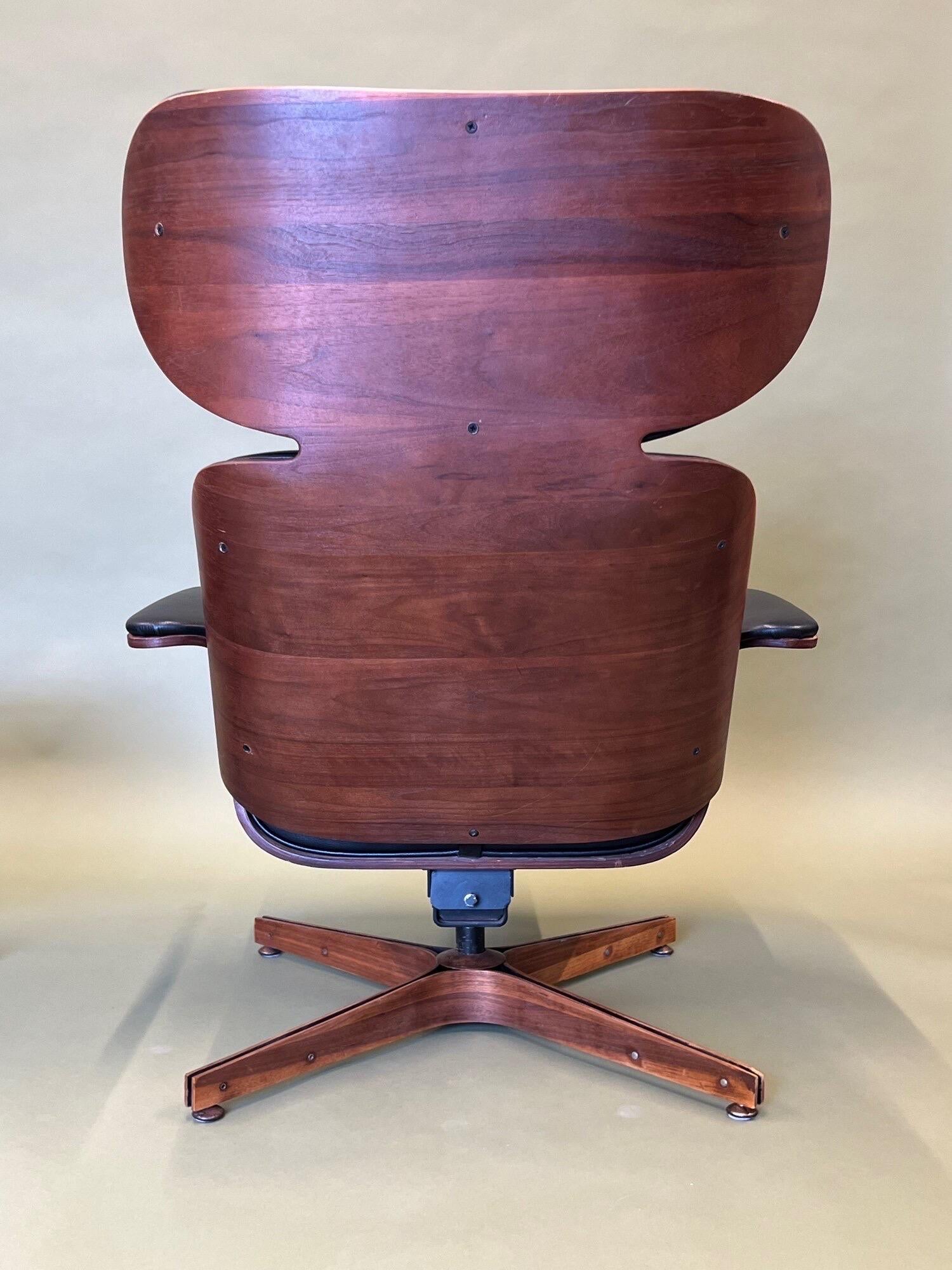 Mid-Century Modern Mid-Century George Mulhauser for Plycraft Mr.Chair Lounge and Ottoman