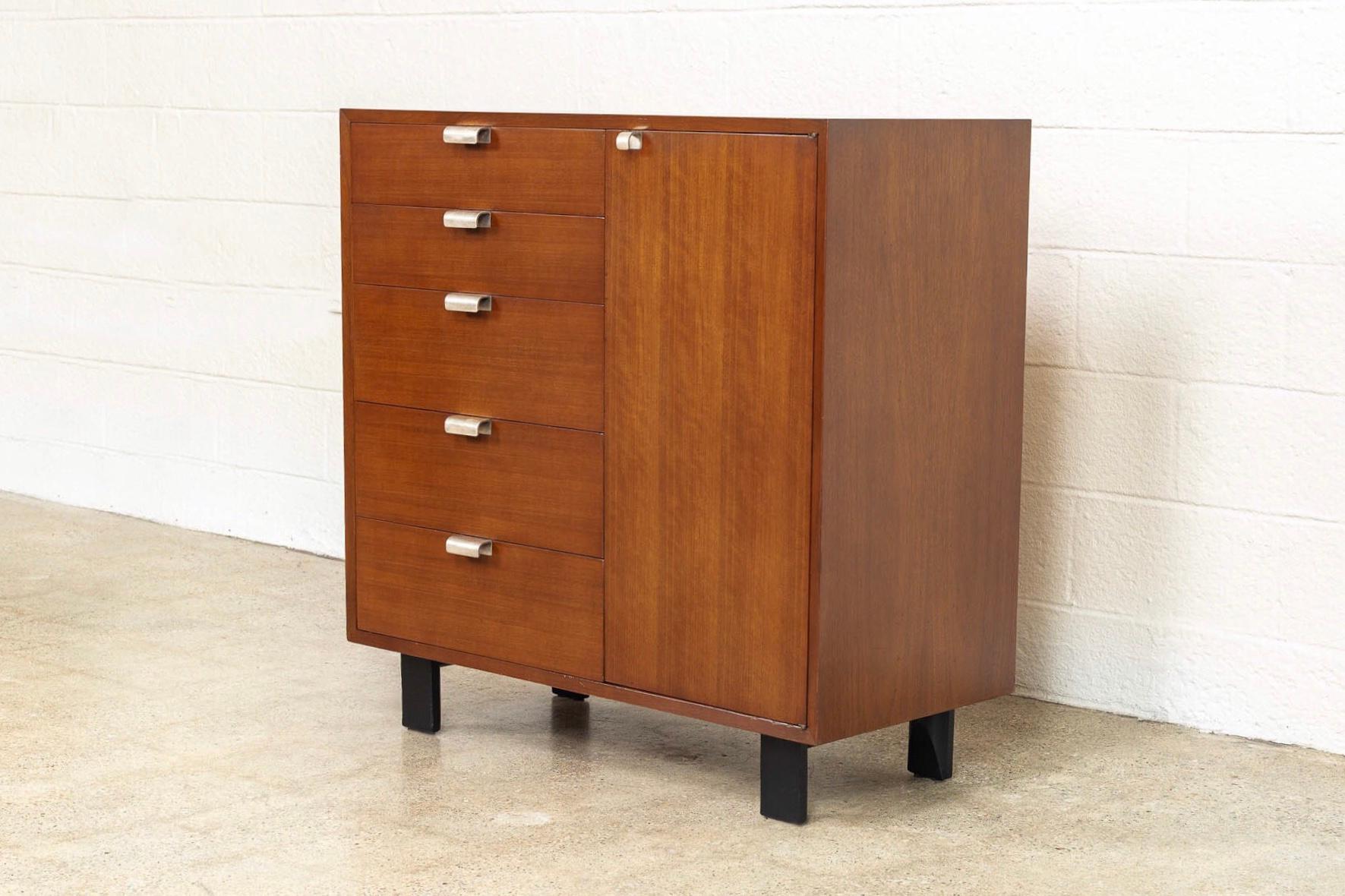 Mid-Century Modern Midcentury George Nelson for Herman Miller Basic Storage Cabinet For Sale