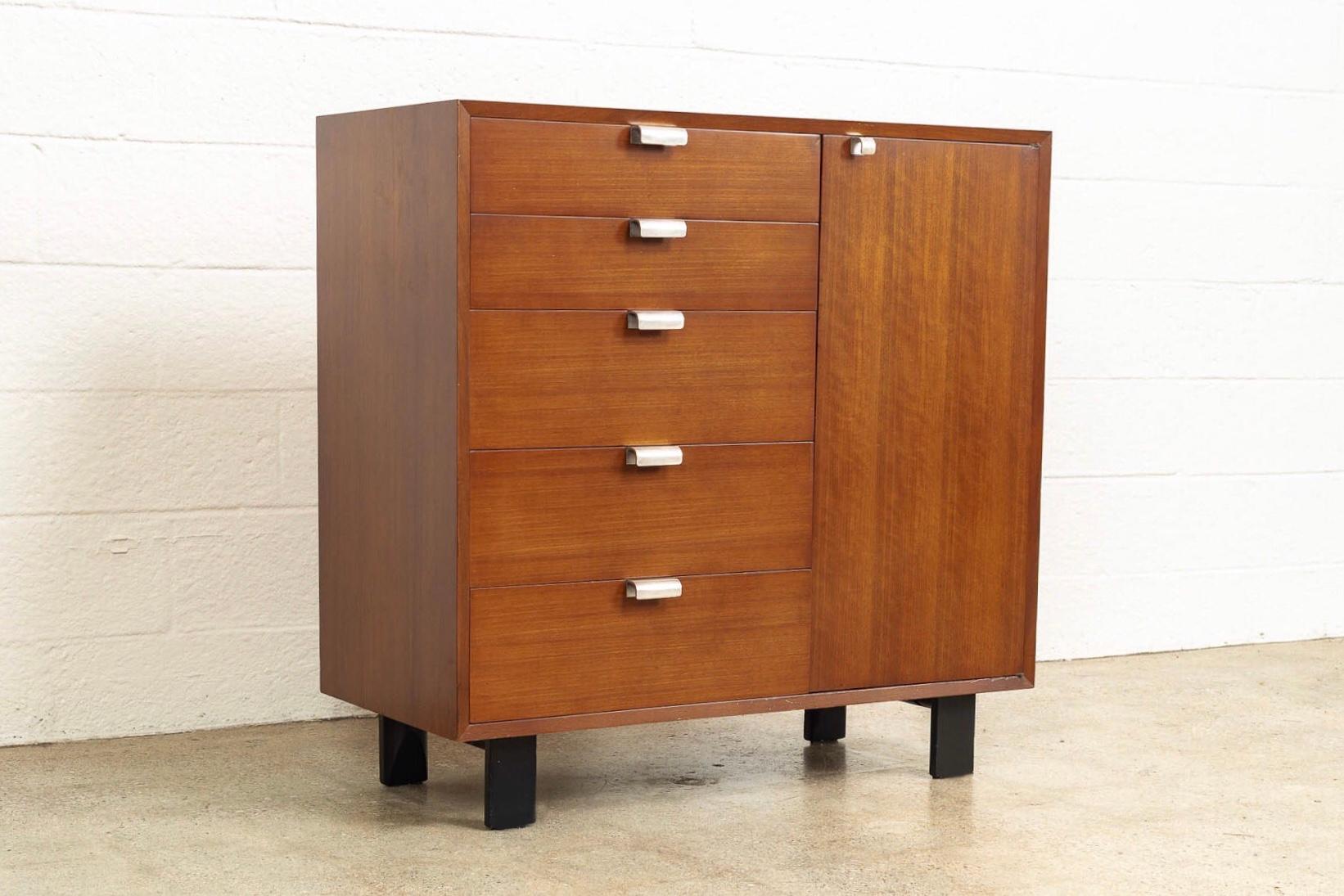 American Midcentury George Nelson for Herman Miller Basic Storage Cabinet For Sale