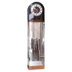 Mid-Century George Nelson Lucite Grandfather Clock by Howard Miller Company