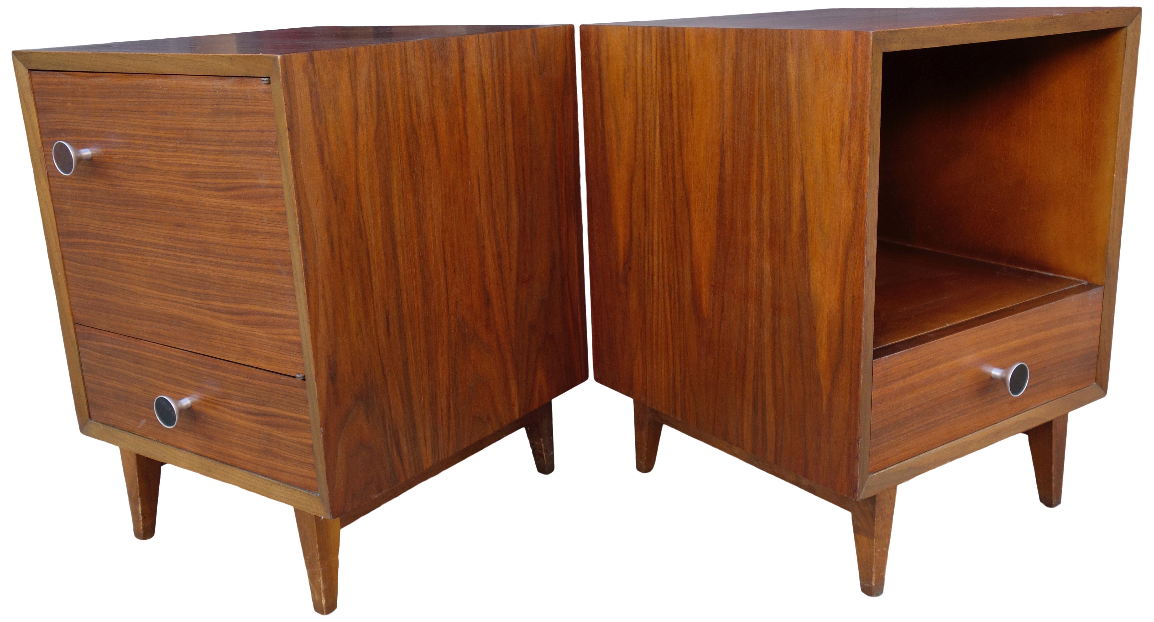 Midcentury George Nelson Nightstands for Herman Miller 3