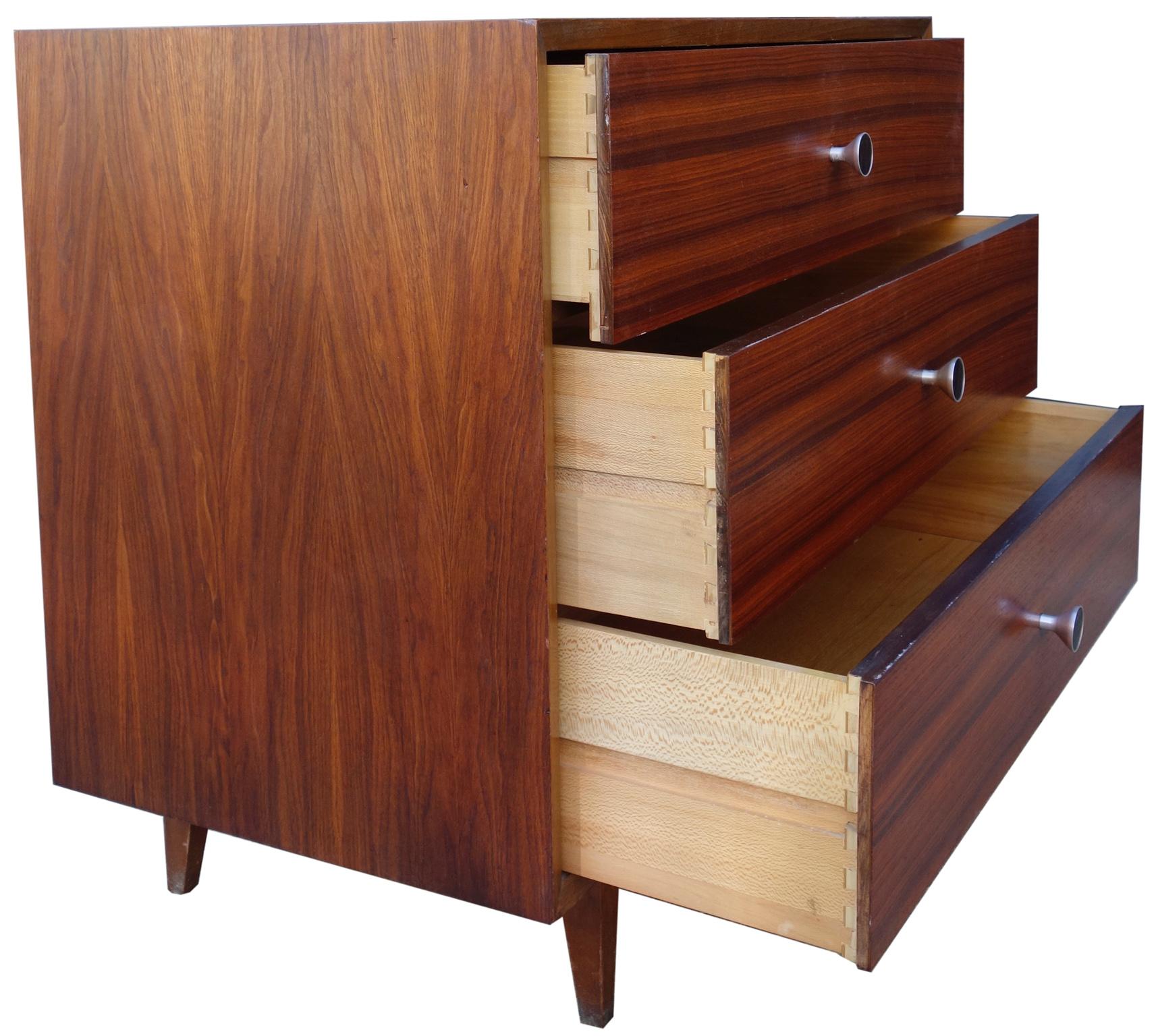 Midcentury George Nelson Three-Drawer Chest for Herman Miller 1