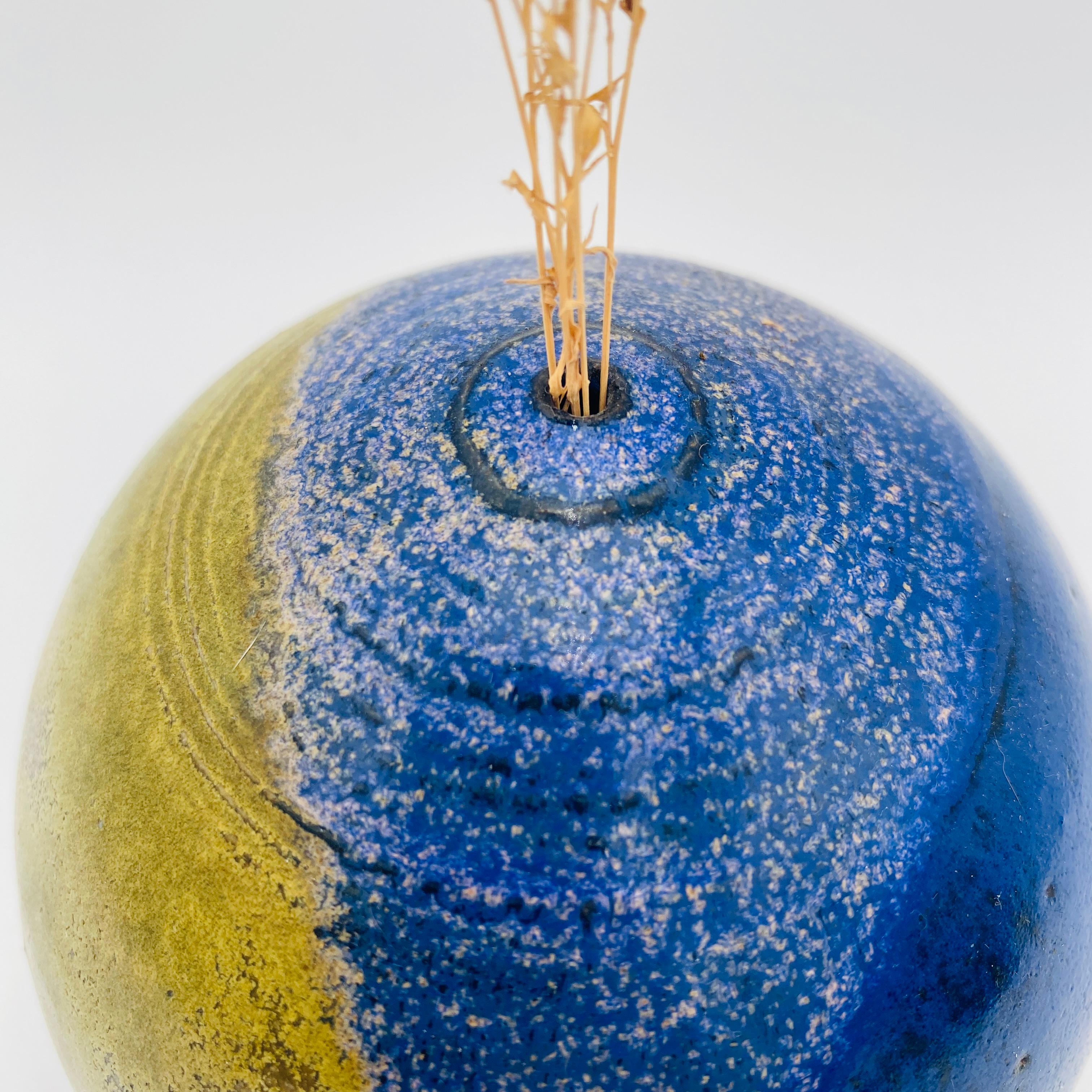 Vaso d'arte di metà secolo dello Studio Gerald Patrick Pottery in vendita 5