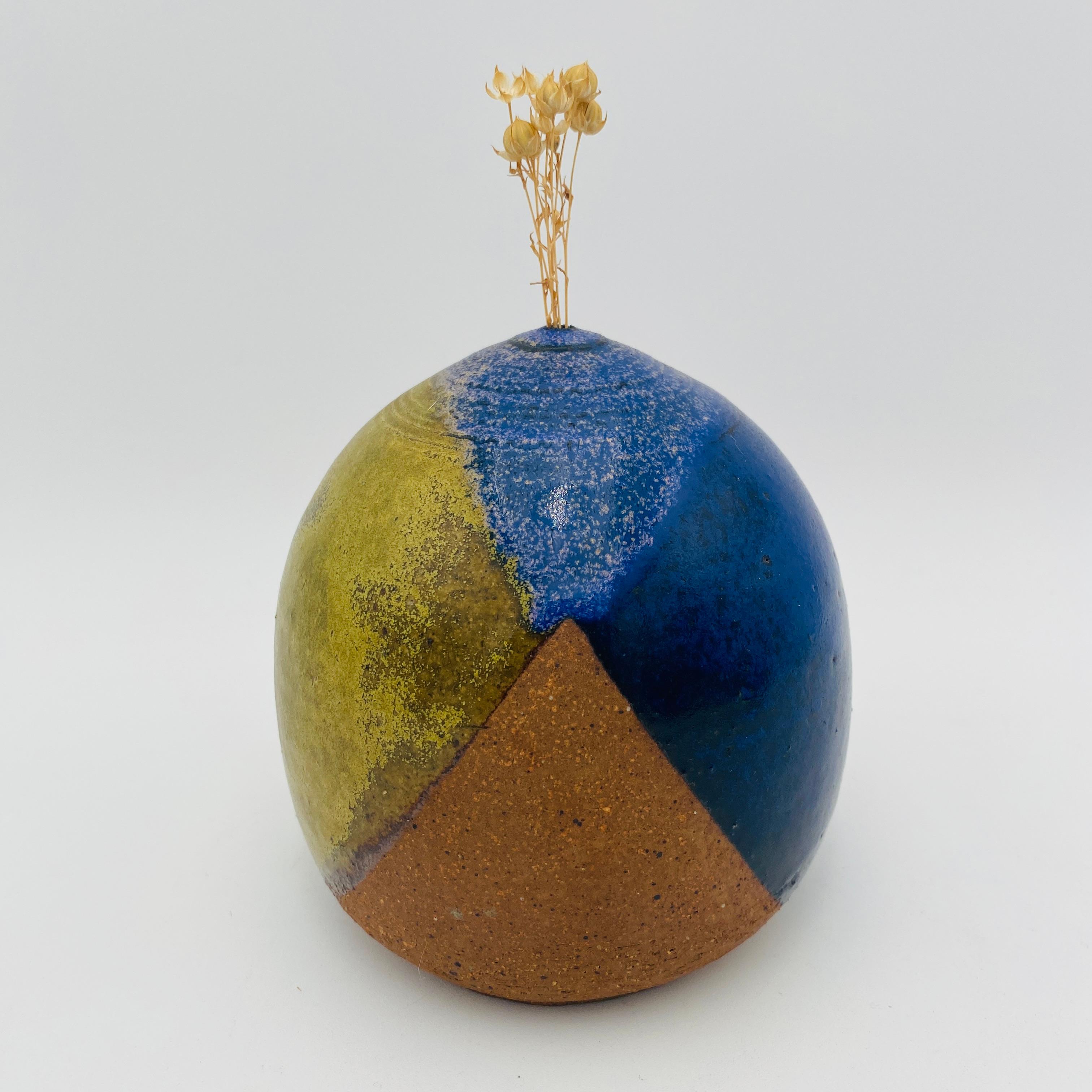 Vaso d'arte di metà secolo dello Studio Gerald Patrick Pottery in vendita 6