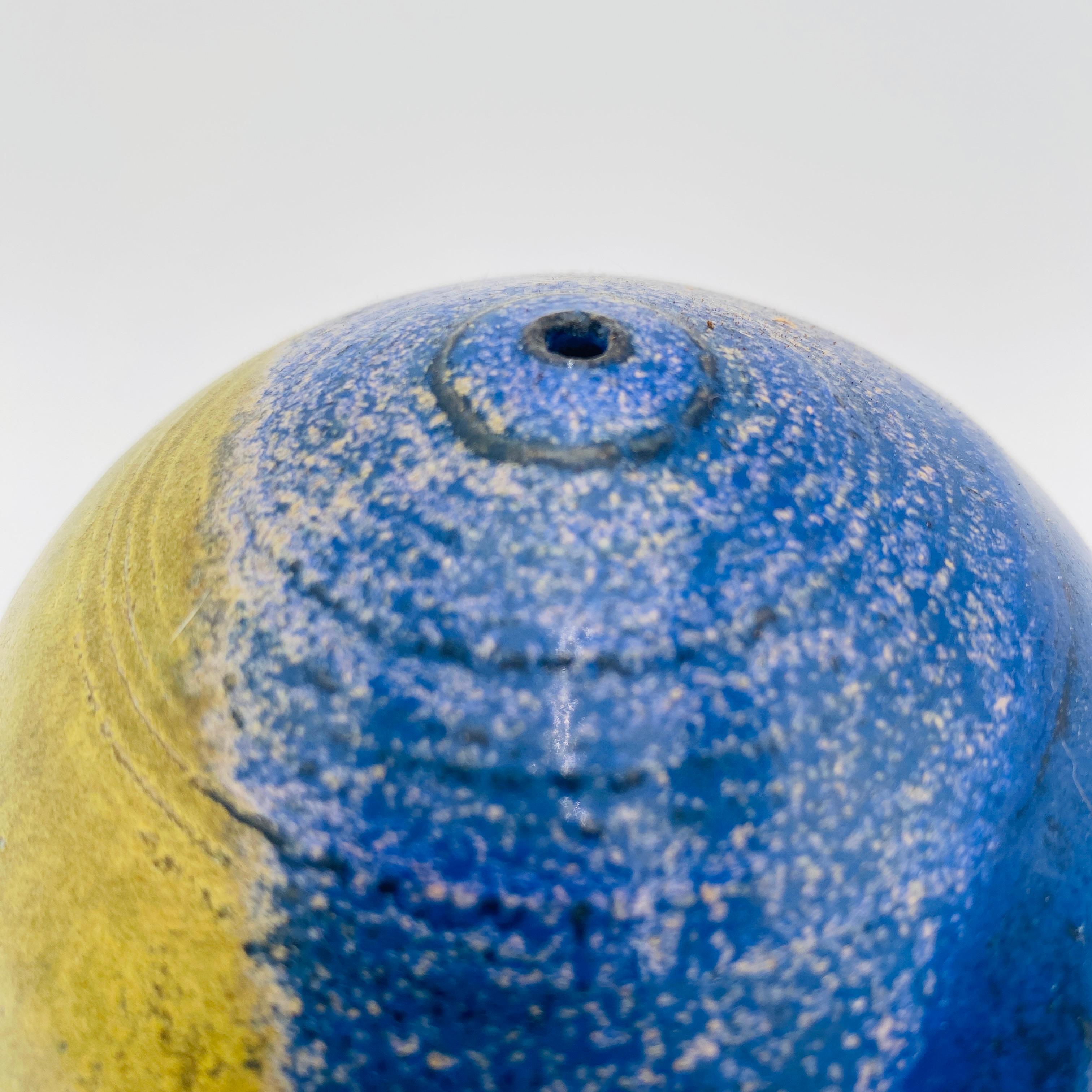 Mid-Century moderno Vaso d'arte di metà secolo dello Studio Gerald Patrick Pottery in vendita