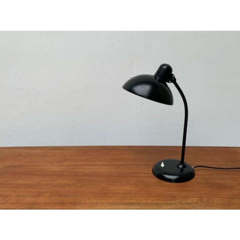 Lampe de table allemande du milieu du siècle 6556 par Christian Dell pour Kaiser Idell, années 1960 en vente 2