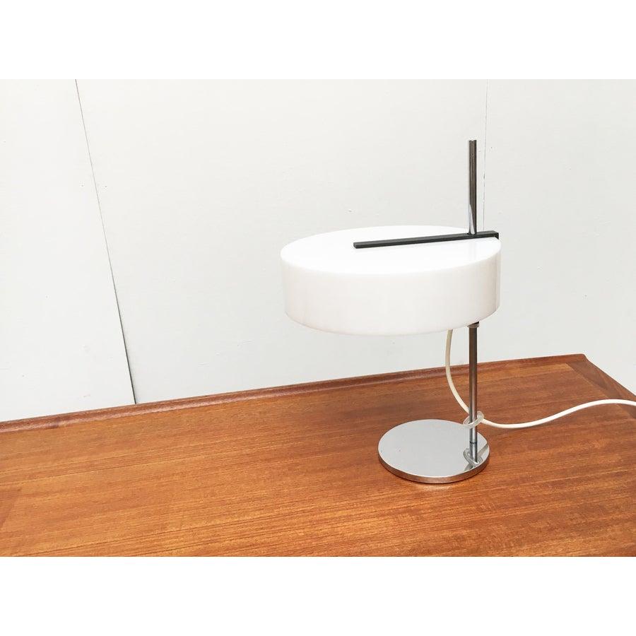 Métal Lampe de table en acrylique allemande du milieu du siècle, Cosack en vente