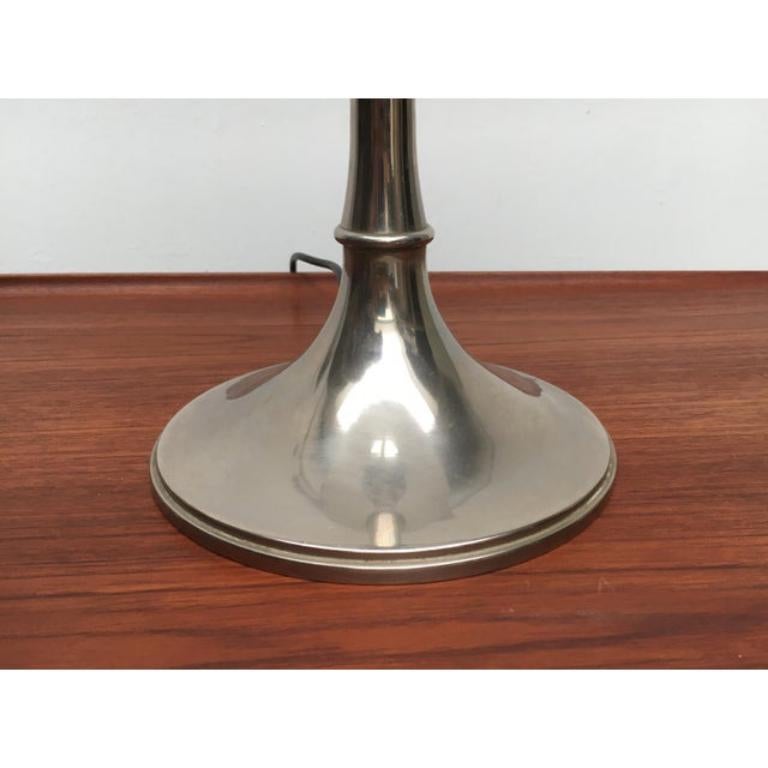 Lámpara de mesa alemana de bambú de mediados de siglo, de Ingo Maurer para M Design, años 60 en venta 1