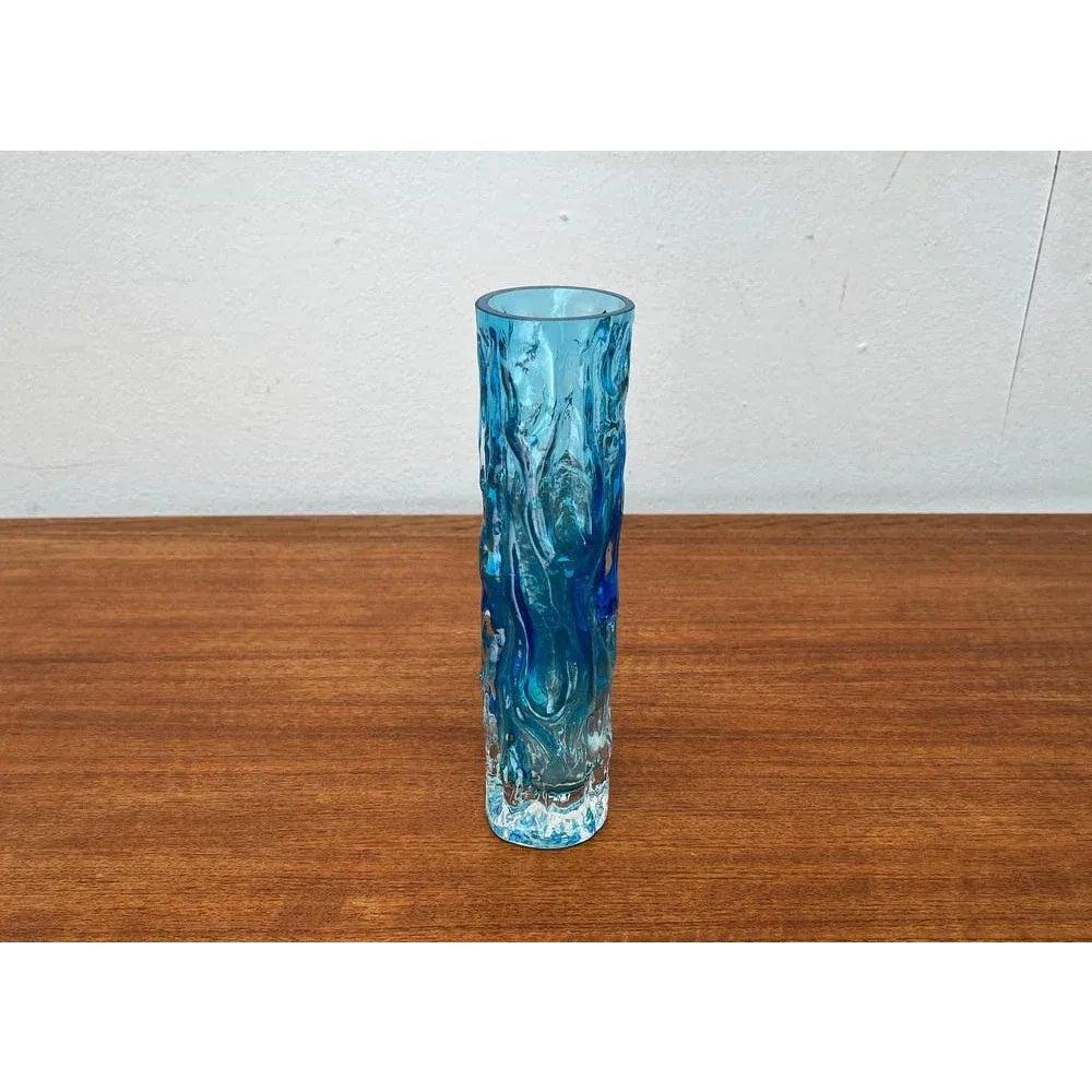 Mid-Century moderno Vaso in vetro corteccia tedesco di metà secolo di Ingrid Glas, Germania, anni '60 in vendita