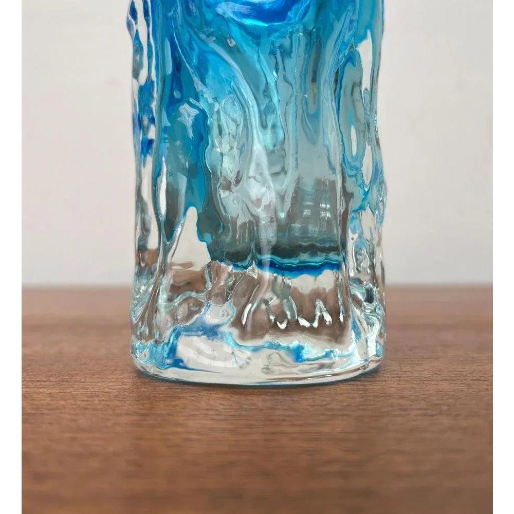 Vaso in vetro corteccia tedesco di metà secolo di Ingrid Glas, Germania, anni '60 In condizioni ottime in vendita a Hamburg, DE