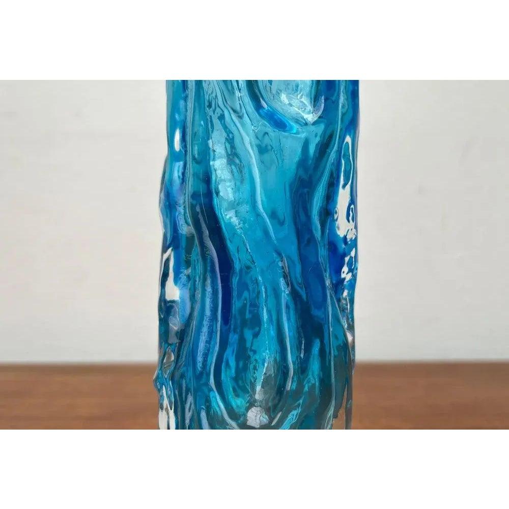 XX secolo Vaso in vetro corteccia tedesco di metà secolo di Ingrid Glas, Germania, anni '60 in vendita