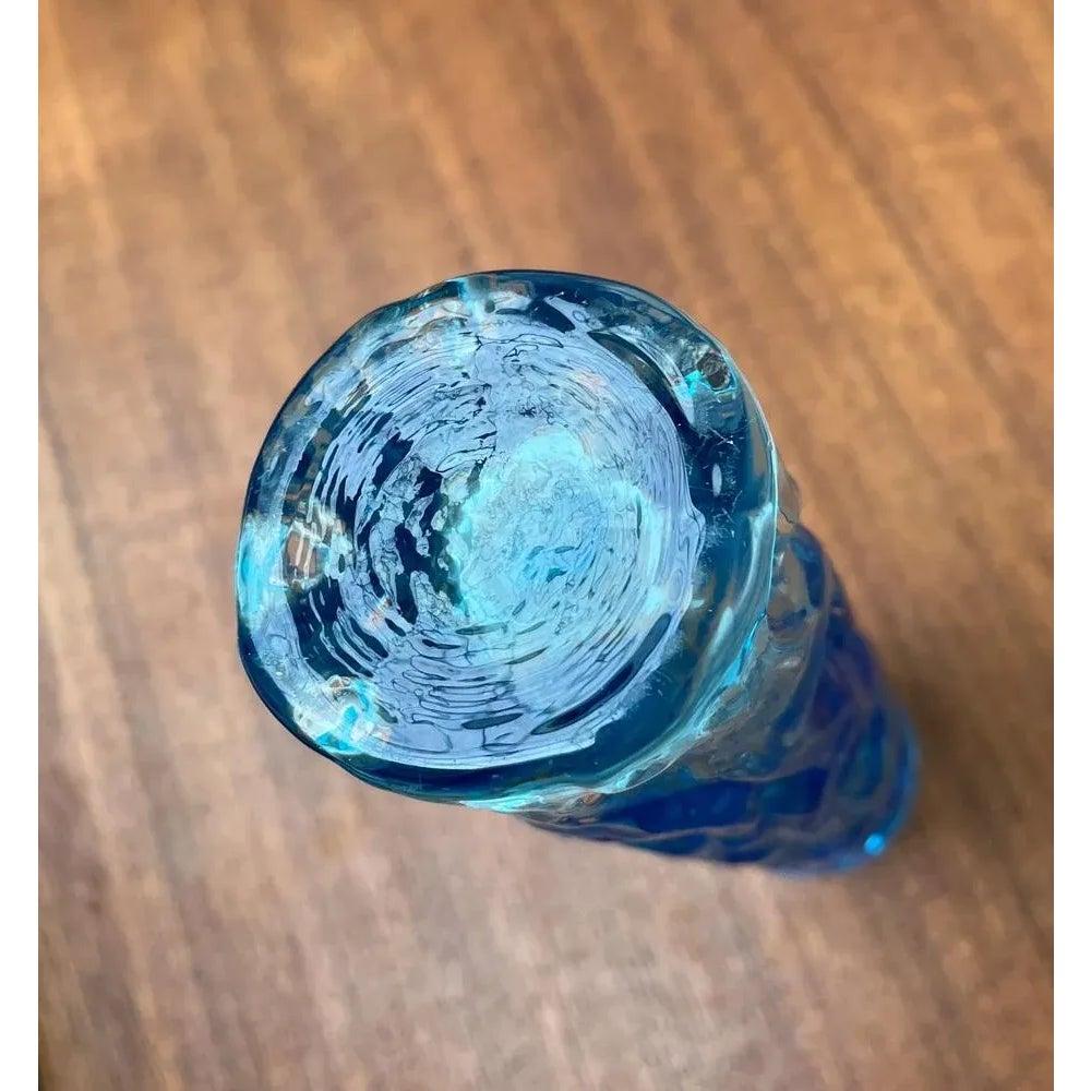 Vetro Vaso in vetro corteccia tedesco di metà secolo di Ingrid Glas, Germania, anni '60 in vendita