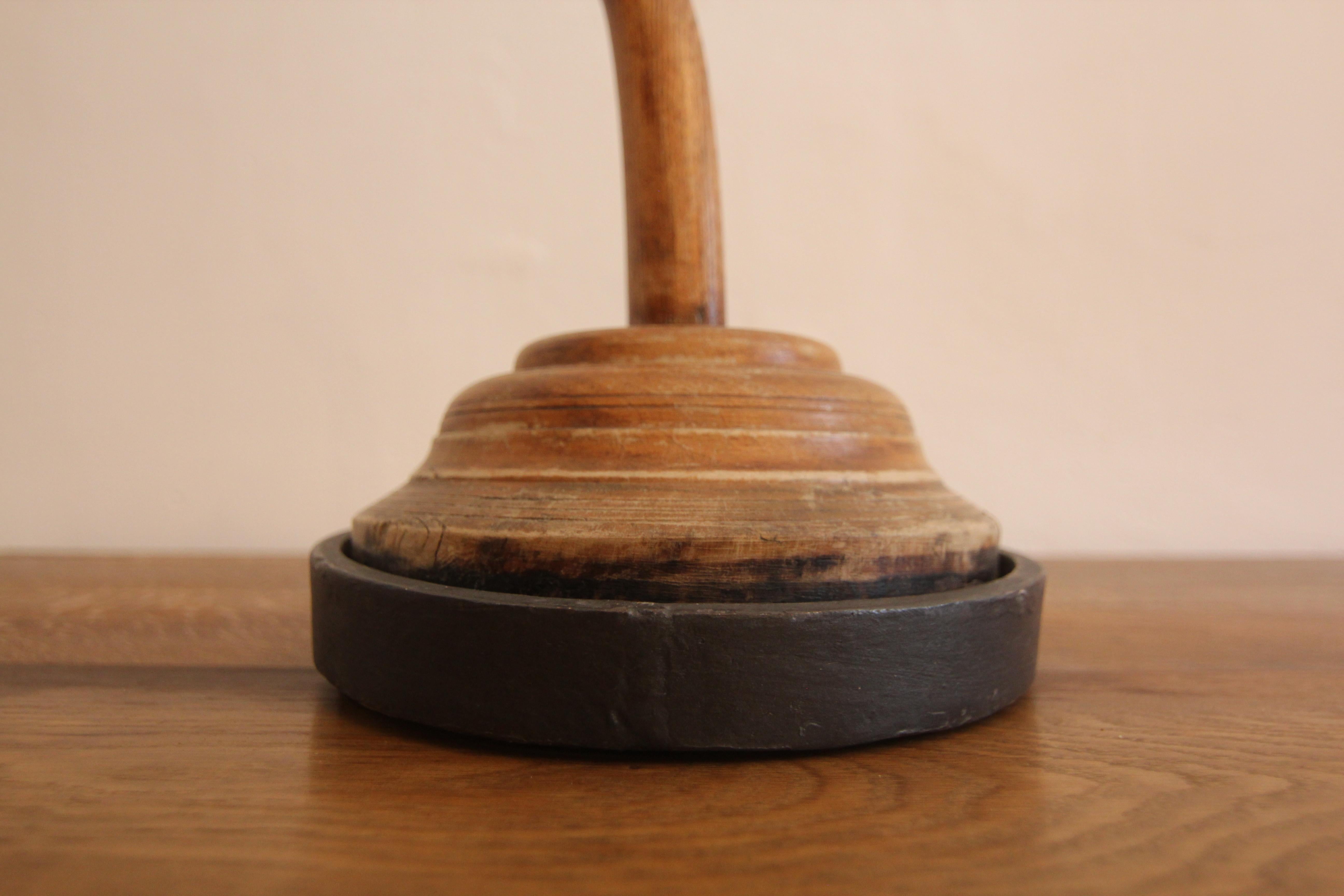 Deutscher Curling-Eisstock aus der Mitte des Jahrhunderts im Angebot 3