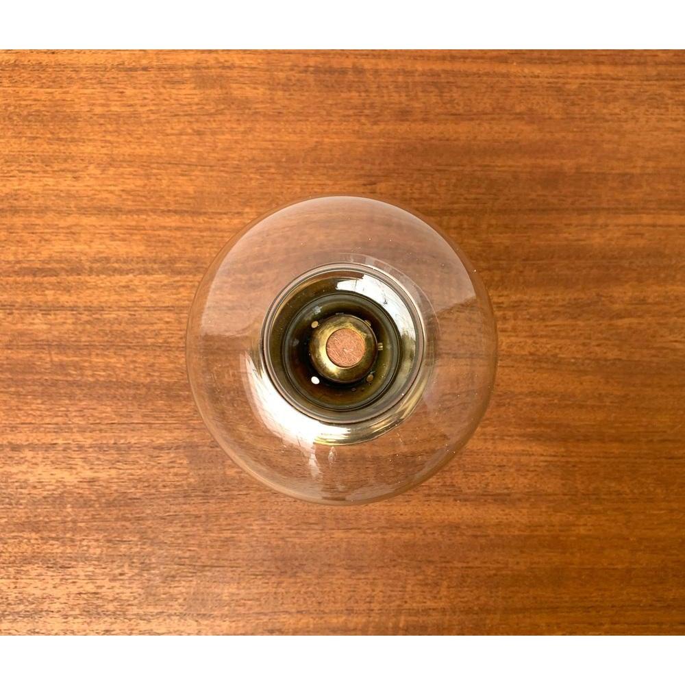 Mid-Century German Brass and Glass Candleholder by Harald Buchrucker, 1960s For Sale 5