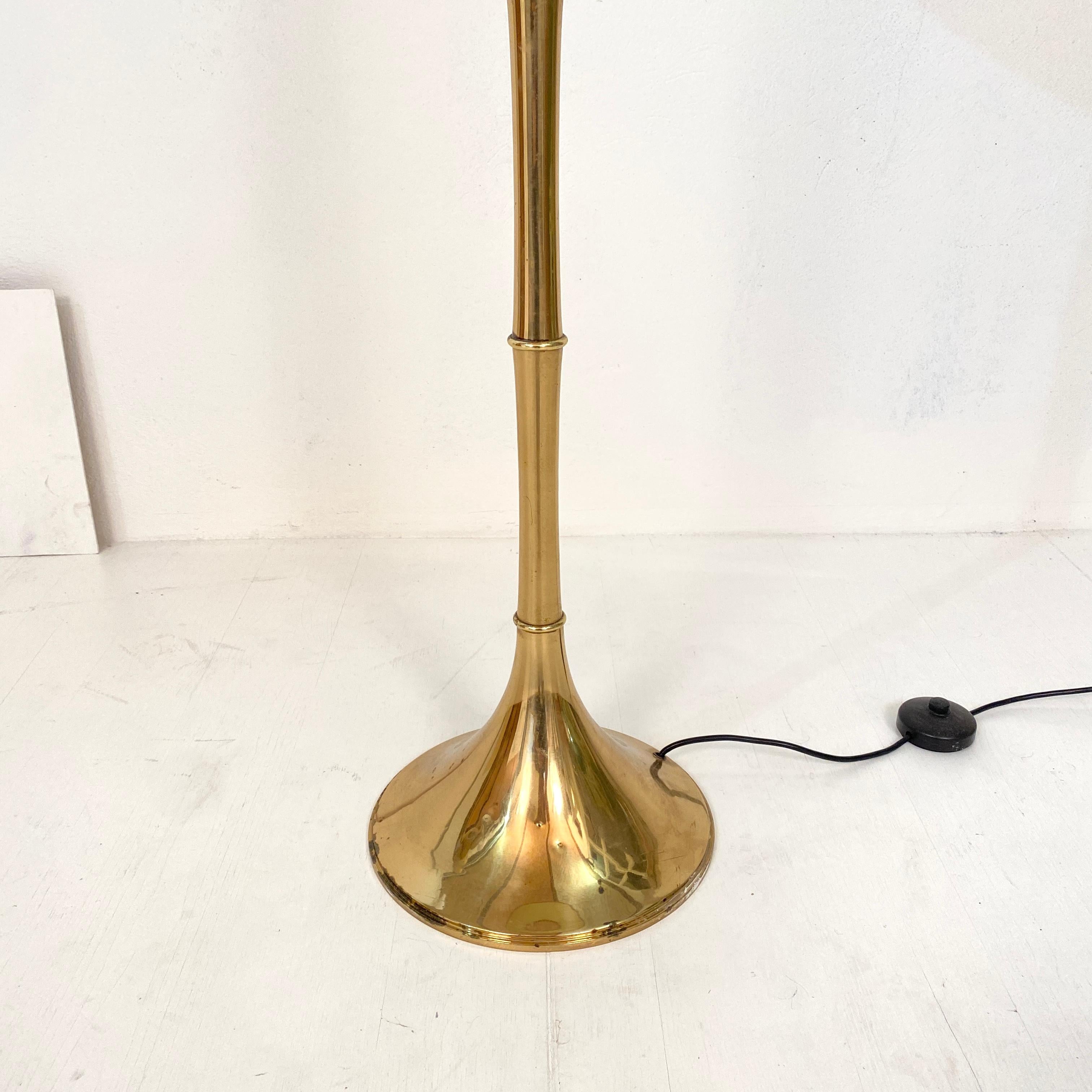 Mid-Century German Brass Floor Lamps ‘Bamboo Ml 1 F’ by Ingo Maurer, 1968 5
