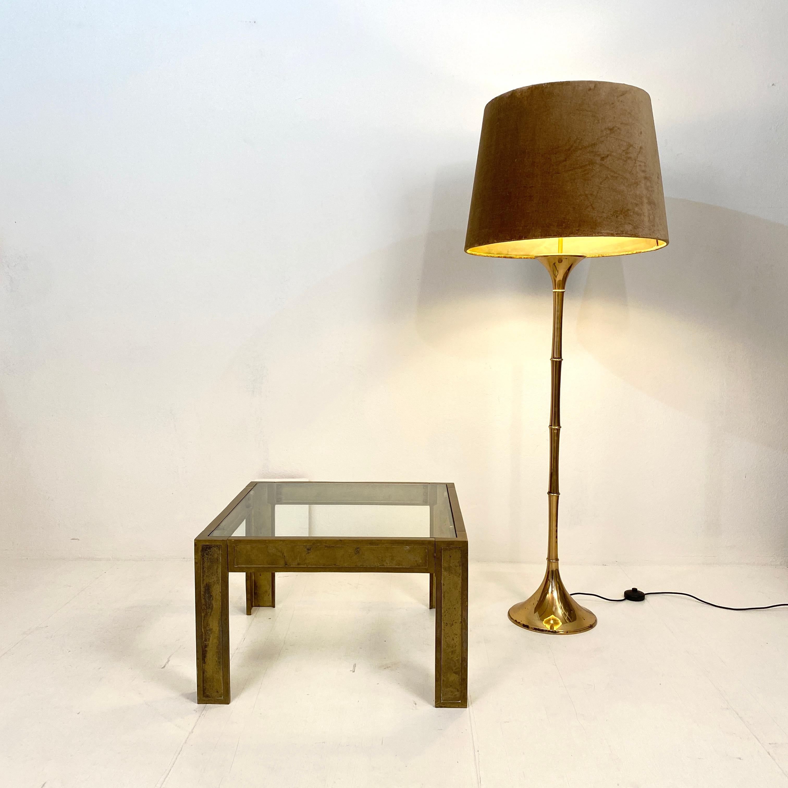 Deutsche Messing-Stehleuchten der Jahrhundertmitte 'Bamboo Ml 1 F' von Ingo Maurer, 1968 7