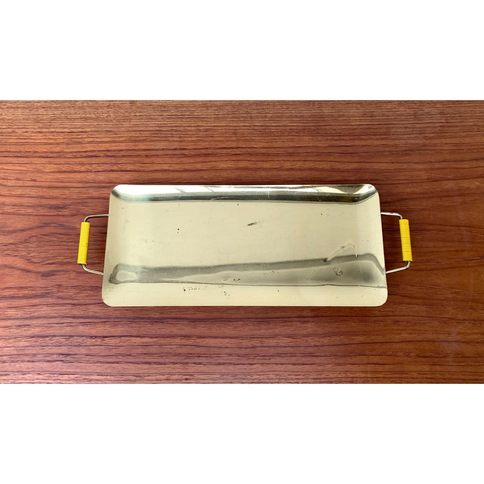 Mid-Century moderno Vassoio in ottone tedesco di metà secolo di WMF, anni '60 in vendita