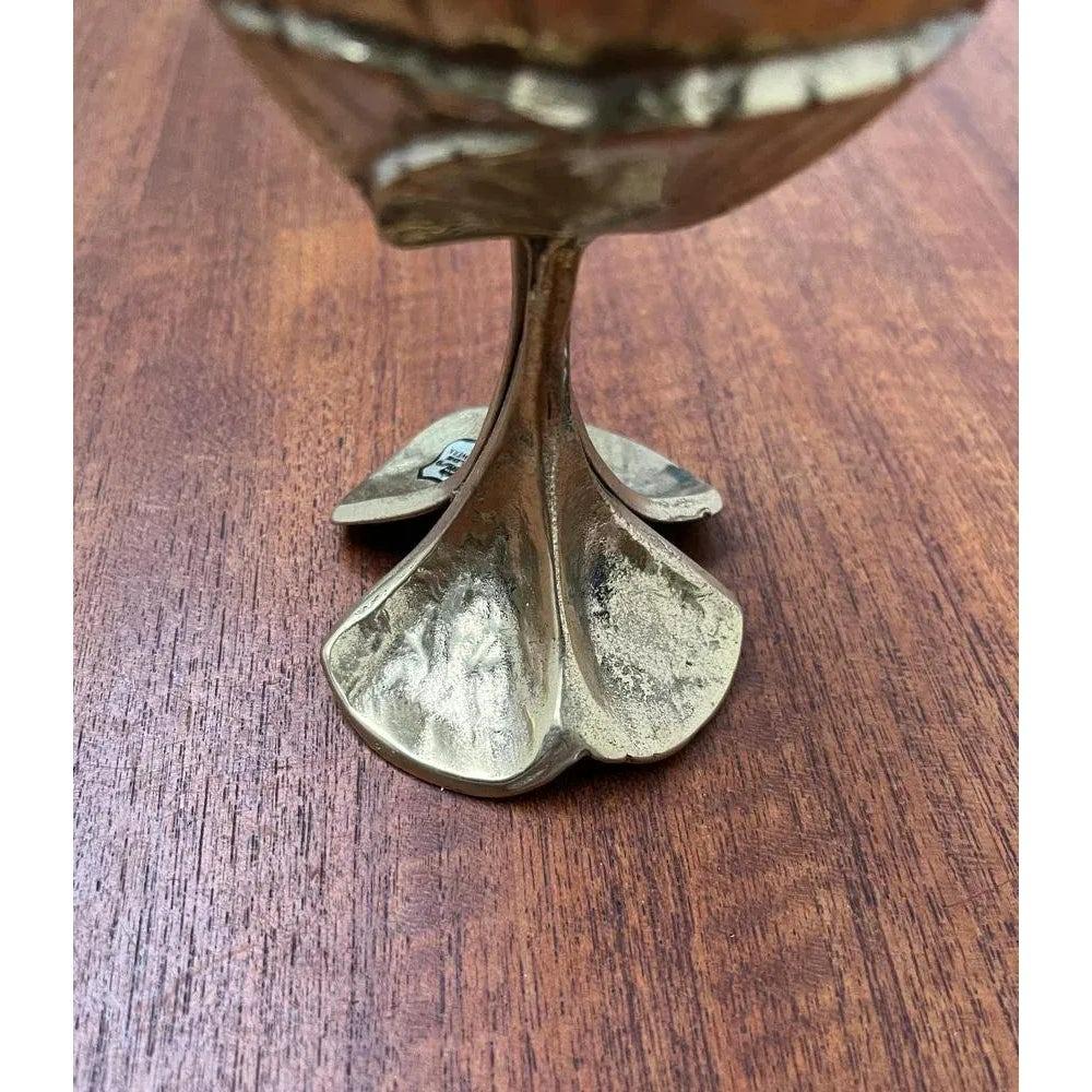 Mid-Century German Bronze Ornamental Oil Lamp from Gilde, 1960s For Sale 5