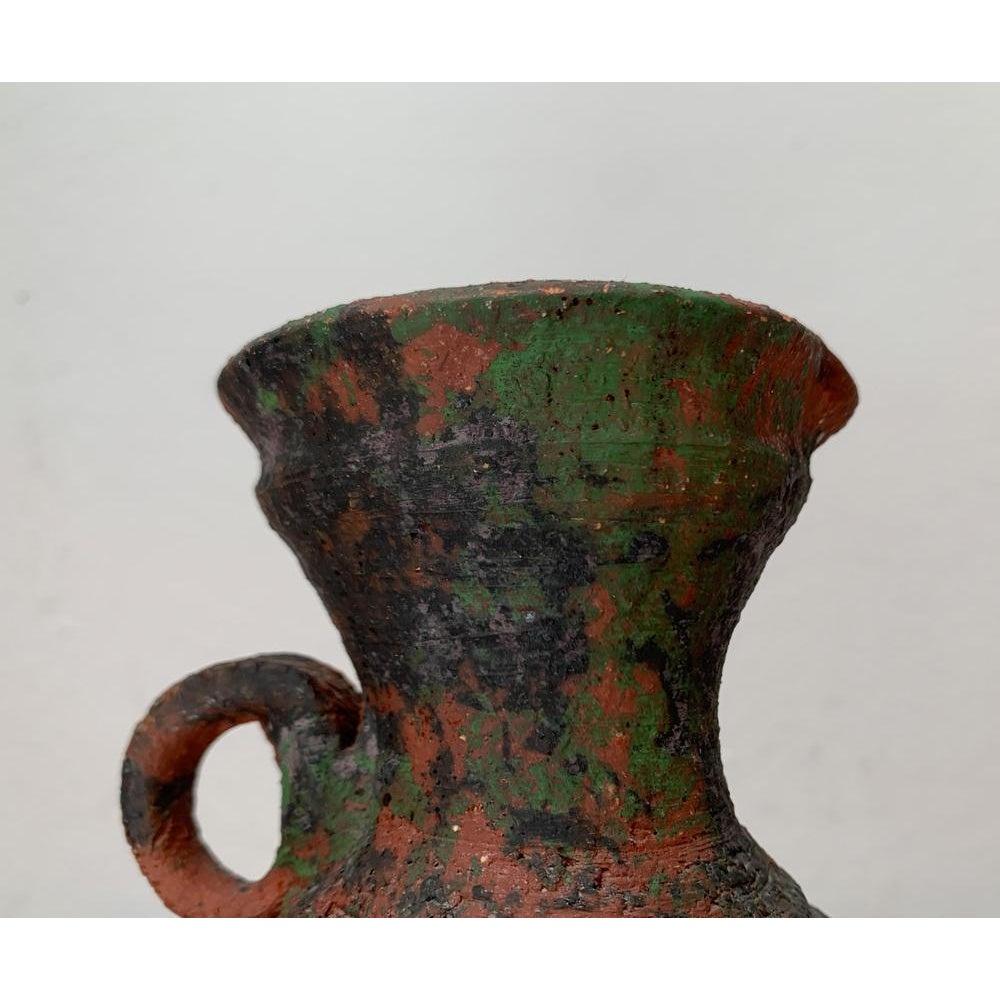 Mid-Century German Brutalist Carafe Vase in the style of Gerhard Liebenthron For Sale 5