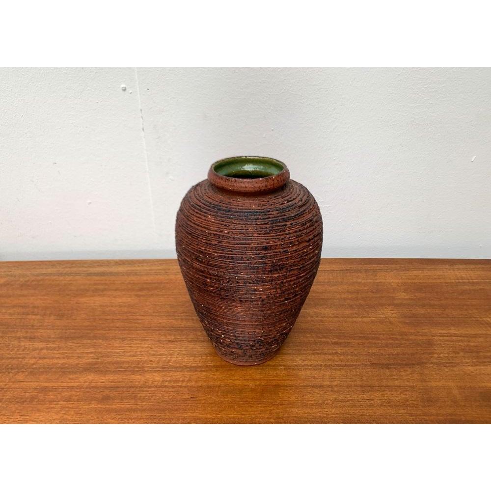 Mid-Century German Brutalist Schamotte Series Vase from Spara Keramik, 1960s For Sale 5