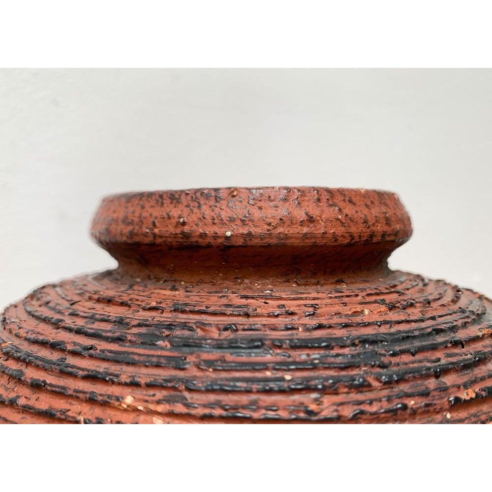 Mid-Century German Brutalist Schamotte Series Vase from Spara Keramik, 1960s For Sale 2