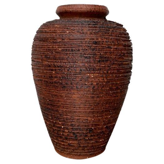 Vaso brutalista tedesco di metà secolo della serie Schamotte di Spara Keramik, anni '60