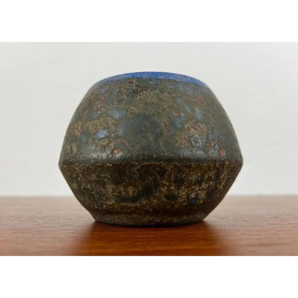 Mid-Century Modern Mid-Century German Brutalist Studio Pottery Vase by Lu and Gerd Grove, 1962 For Sale