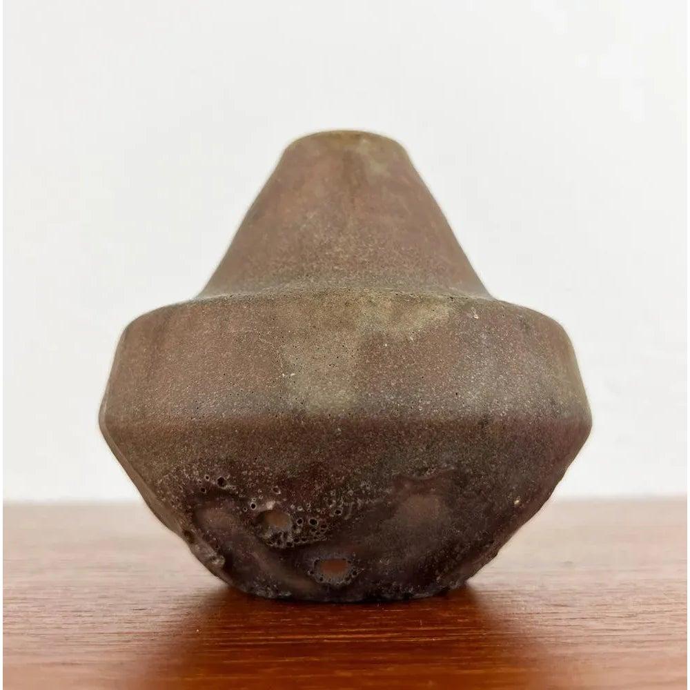 Mid-Century German Brutalist Studio Pottery Vase by Lu and Gerd Grove, 1963 For Sale 2