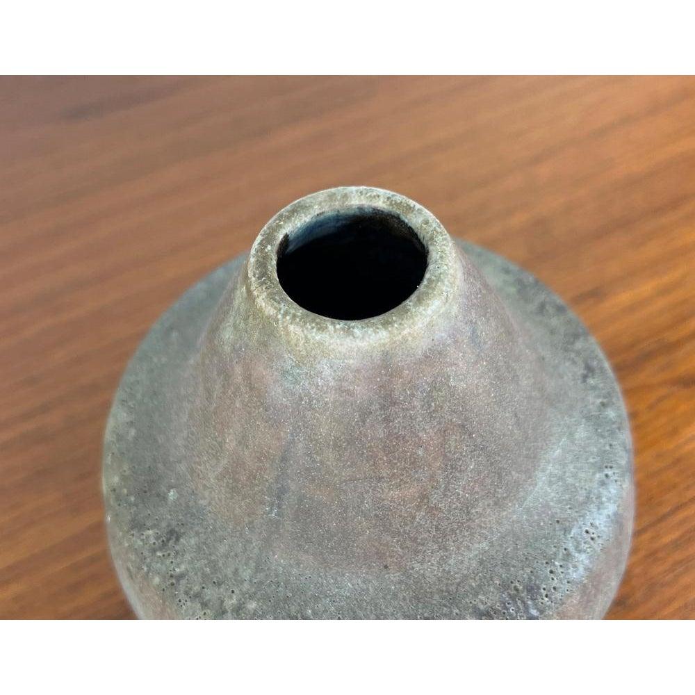 Mid-Century German Brutalist Studio Pottery Vase by Lu and Gerd Grove, 1963 For Sale 3