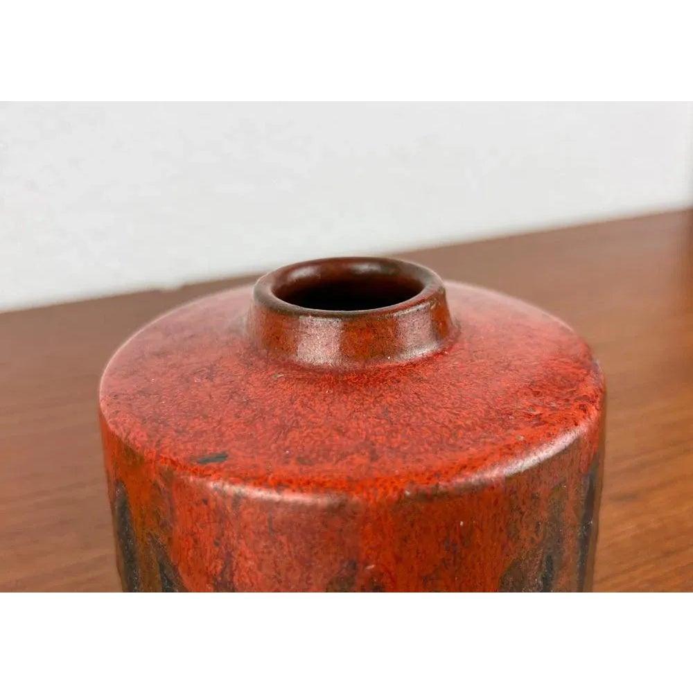 Mid-Century German Brutalist Studio Pottery Vase by Lu and Gerd Grove, 1964 For Sale 6