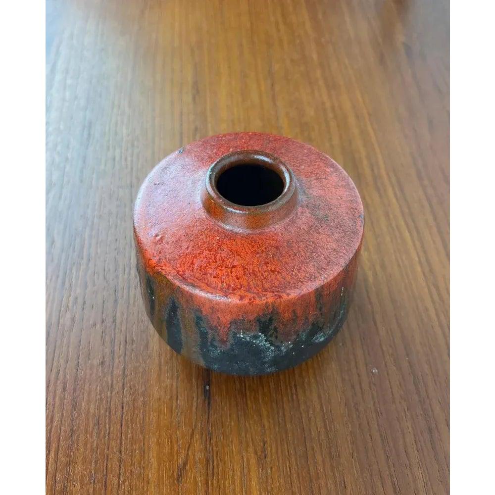 Mid-Century German Brutalist Studio Pottery Vase by Lu and Gerd Grove, 1964 For Sale 7