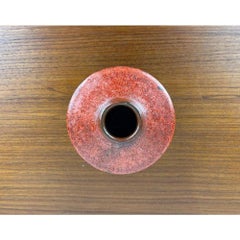 Mid-Century German Brutalist Studio Pottery Vase by Lu and Gerd Grove, 1964