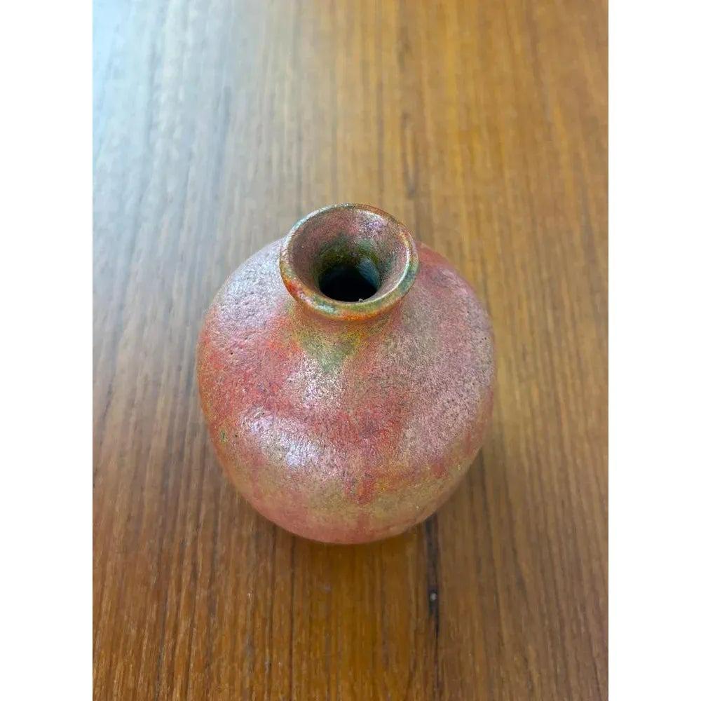 Mid-Century German Brutalist Studio Pottery Vase by Lu and Gerd Grove, 1968 For Sale 7